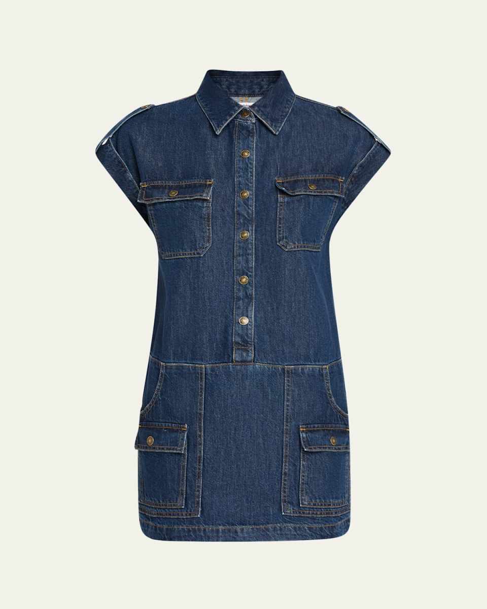 The Arizona Denim Mini Dress